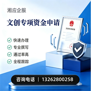 宜宾文创专项资金申报服务