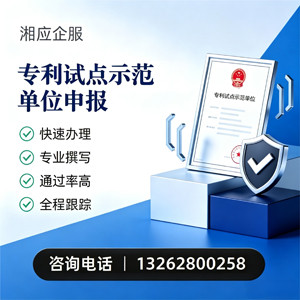 宜宾专利试点示范单位申报服务